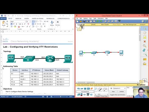 9.2.3.4 Lab - Configuring and Verifying VTY Restrictions