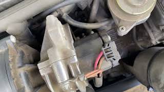 Mercedes M112 M113 engine camshaft position sensor o-ring replacement