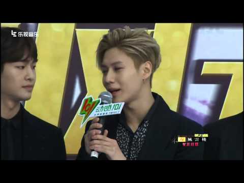 160328 SHINee Taemin anime like boy talking