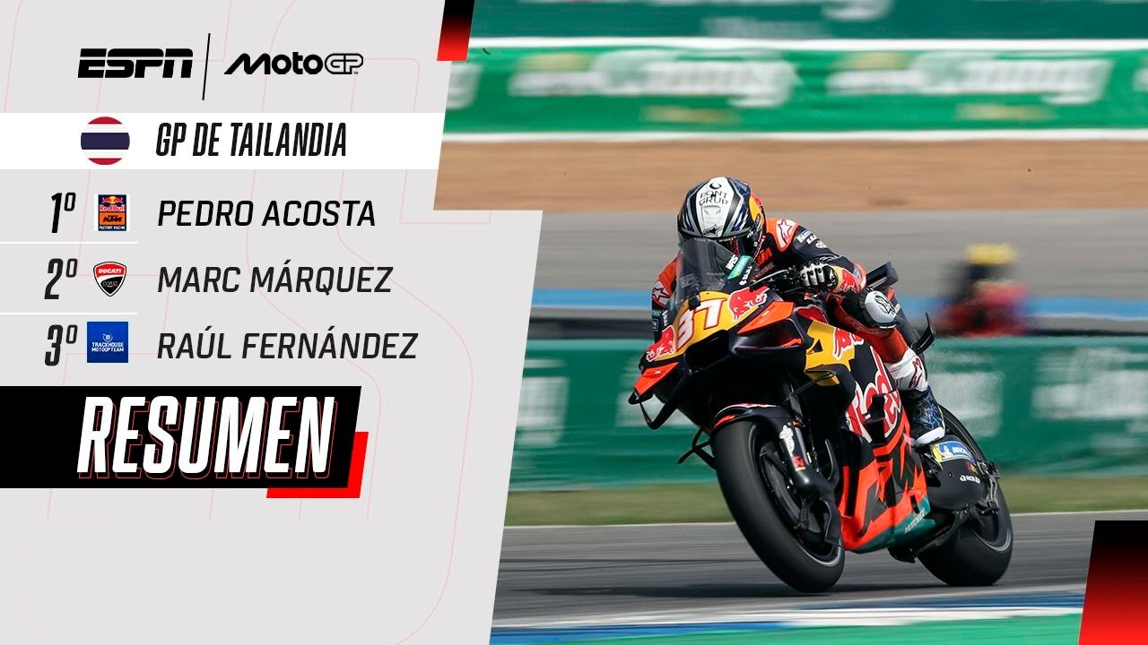 INOLVIDABLE: PEDRO ACOSTA BATALLÓ CON MM93 Y SE LLEVÓ LA SPRINT EN BURIRAM | RESUMEN