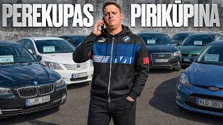 PIRIKŪPO BĖDOS 🥶 Kaip Nupirkau ir Pardaviau 5 MAŠINAS 💶