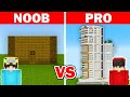 NOOB vs HACKER: I Cheated in a Build Challenge (Minecraft)