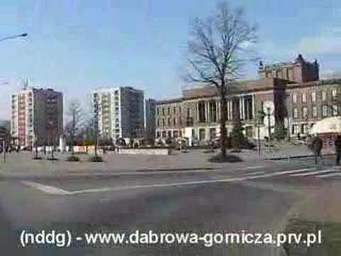 20080309 - Dąbrowa Górnicza. Przejazd ulicami Centrum Miasta
