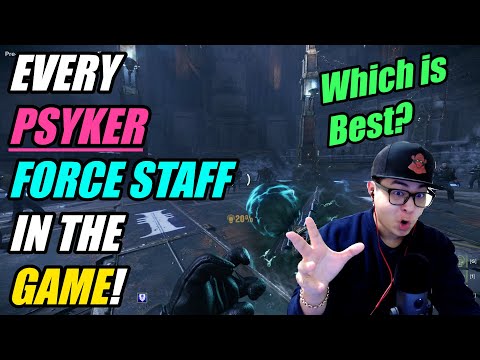 Darktide - Every Psyker Force Staff Demonstrated - Which is Best?
