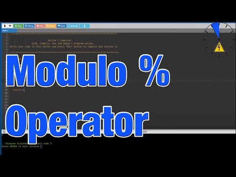 Modulo Operator % in C Programmieren