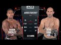 LFA 87 Joaquin Buckley Vs Jackie Gosh July 31 2020