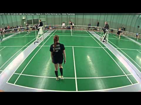 HBK M-Turnering - Bane 5 - Sofie Futtrup vs. Anne Fuglsang