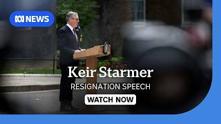 IN FULL: Keir Starmer's resignation speech outside 10 Downing St | ABC NEWS