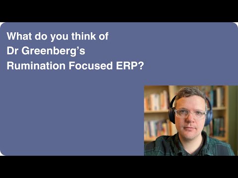 Rumination Focused ERP?