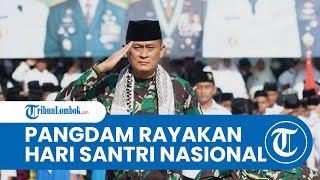 Pangdam IX Udayana Merayakan Hari Santri Nasional di Lapangan SMA Negeri 4 Kota Bima