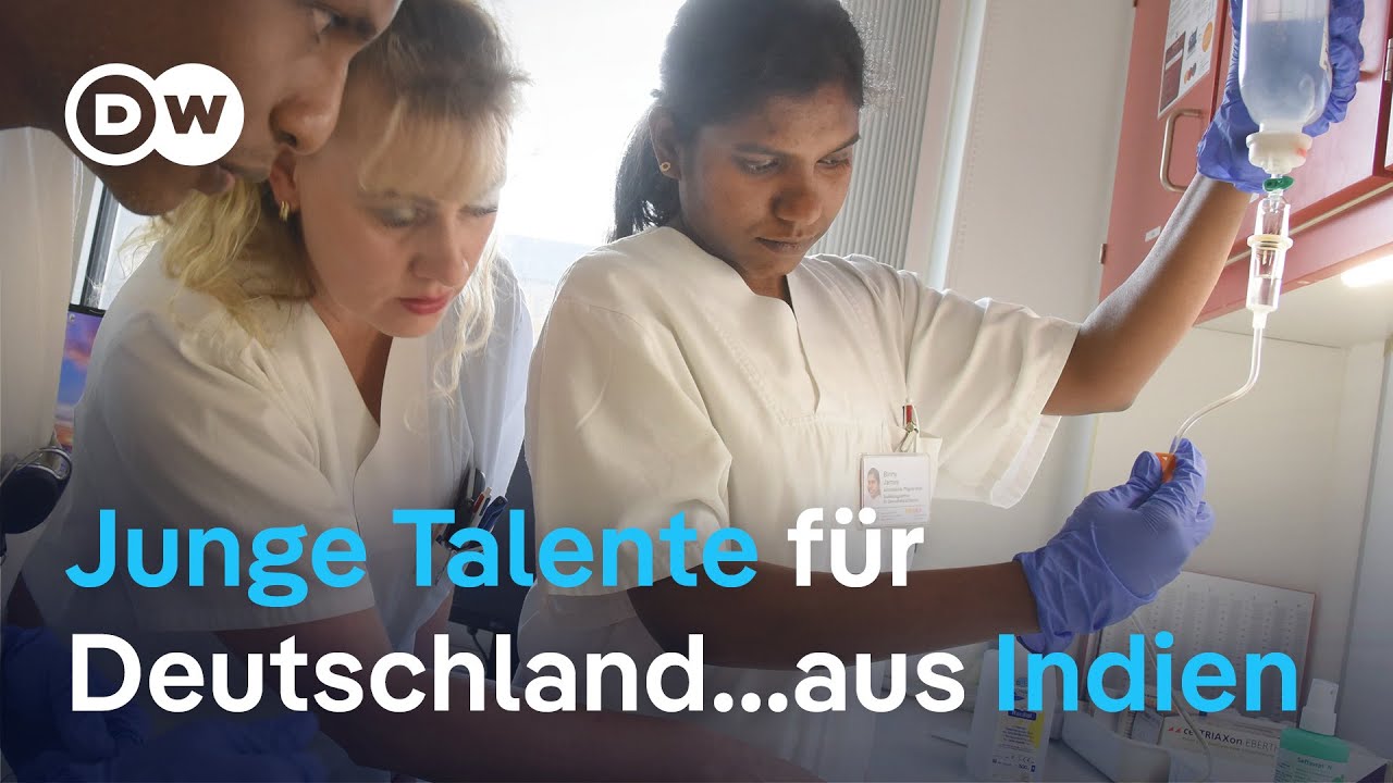 Fachkräftemangel: Deutschland setzt auf Azubis aus Indien | DW Nachrichten