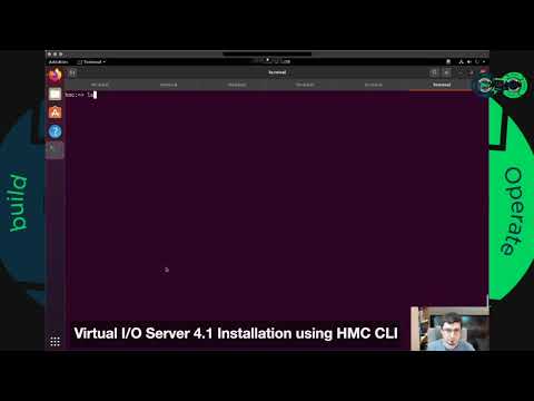Installing Virtual I/O Server 4.1 using HMC command line interface