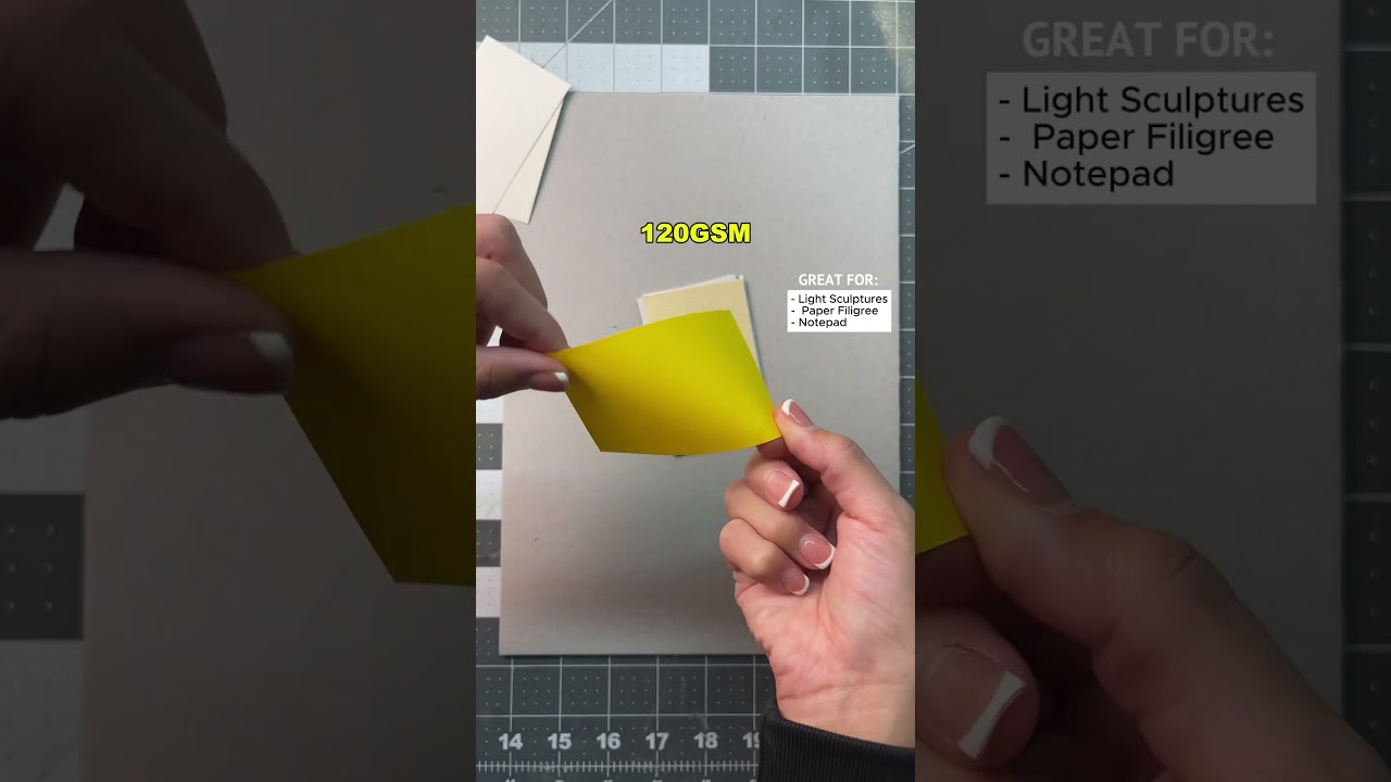 How to Choose the Right Paper GSM for Crafts | Cardmaking, Origami & More #paperart #paperartist