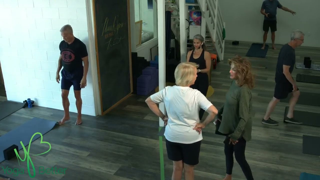 Level 1 - 9am w/ ANDRIA 10.7.24 YOGA BETTER ON LINE! (class starts @ 00:07:09; ends @ 01:07:55)