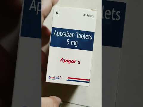 5mg Apigat Apixaban Tablets