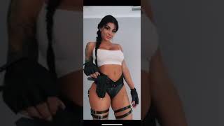 LARA CROFT COSPLAY #SHORTS