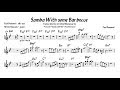 Paul Desmond - Samba With some Barbecue (transcription)