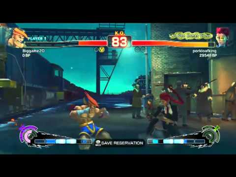 SSF4: Biggame20 (Adon)  VS porkloafking (C. Viper)