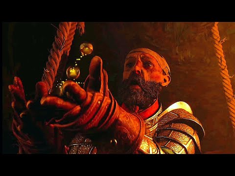 Sindri Gives Kratos Secret Weapon To Kill Gods Scene - God of War 5 Ragnarok PS5 (4K 60FPS)
