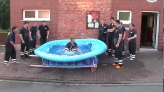 preview picture of video 'Cold Water Challenge 2014 FF Barksen'