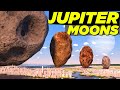 ALL JUPITER S MOON Size Comparison