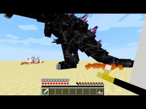Minecraft OreSpawn - Killing Mobzilla! (AN EVIL, EVIL MONSTER THAT HAS 4,000 ORESPAWN HEALTH!)