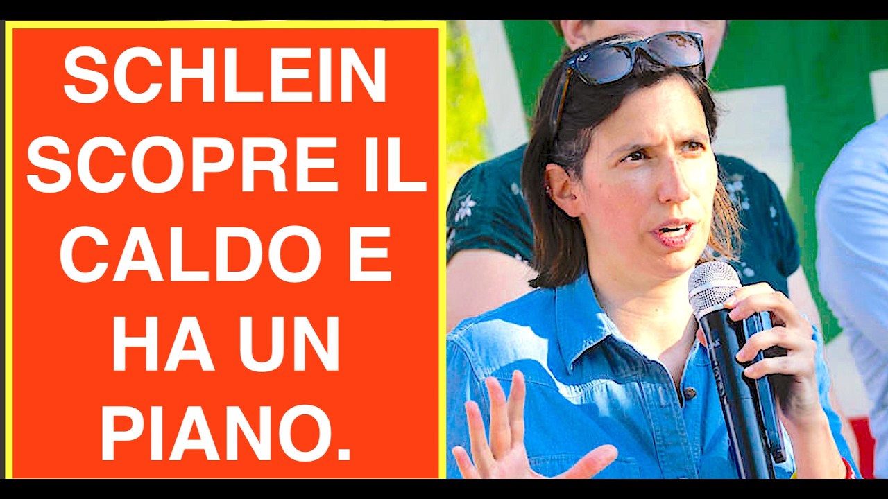SCHLEIN SCOPRE IL CALDO E HA UN PIANO, UNA SOLUZIONE