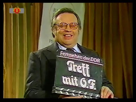Fernsehen der DDR ,Treff mit O.F.Weidling 1983 Willi Schwabe