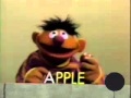 Classic Sesame Street Ernie Presents The Letter A