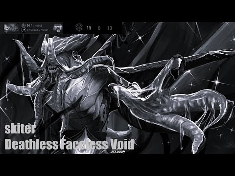 skiter Deathless Faceless Void - Dota 2 Pro Dark Side [skiter Deathless Game #1] 4K