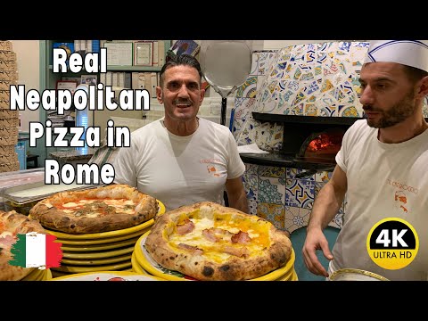 A Melhor Pizza Napolitana de Roma - Verdadeira Pizza Napolitana - Roma 2023