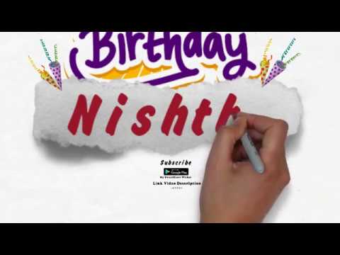 Happy Birthday Nishtha