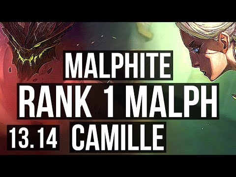 MALPHITE vs CAMILLE (TOP) | Rank 1 Malph, Rank 4, 3/2/15 | TR Challenger | 13.14