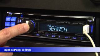 preview picture of video 'Alpine CDE-123 CD Receiver Display and Controls Demo | Crutchfield Video'