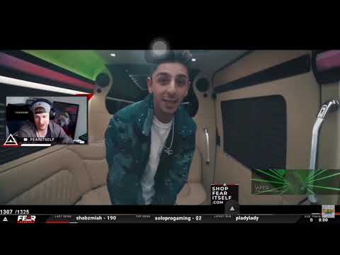 Reacting youtubers react to faze rugs song