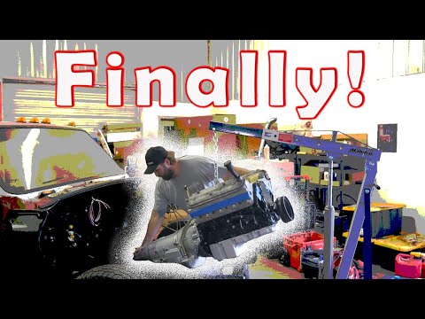 LS and 4L80E Installation In a Square Body Crew Cab C20