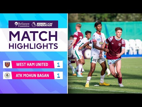 Highlights - West Ham United FC 1-1 ATK Mohun Bagan | PL Next Generation Cup 2023
