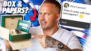 BOX AND PAPERS… What Does It Actually Mean ?