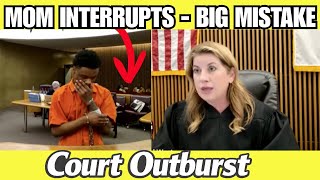 FED UP Judge West SHUTS DOWN Mom’s Outburst in Courtroom