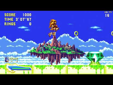 Sonic 3 Air: Harder Mecha Sonic Fight