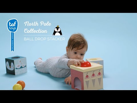 Taf Toys educational toy North Pole Ball Drop Stacker