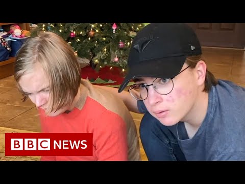 US teen develops app to help his disabled sister talk - BBC News