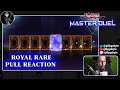 I was not expecting to get this... Yu-Gi-Oh! Master Duel Royal Rare Reaction