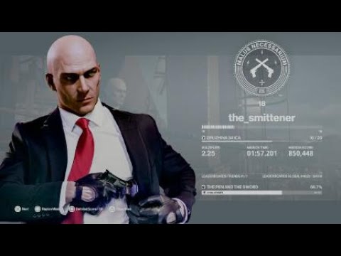 Hitman 2 Hantu Port Speedrun - All Headshots, All Hidden (1:57.201)