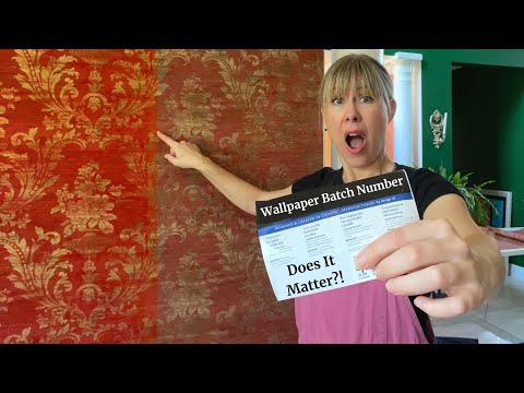Wallpaper Batch Number - HUGE Wallpaper Mistake to AVOID!
