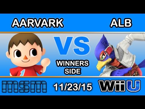 MSM 25 – Sol | Aavark (Villager) Vs. 2Scoops | Alb (Falco) Winners Side - Smash Wii U