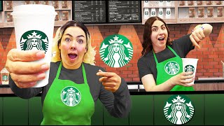 WE OPENED A STARBUCKS AT HOME FOR 24 HOURS!