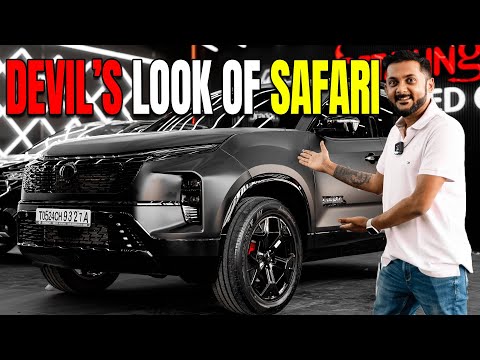 Thumbnail for We Gave This Tata Safari A New Devil’s Look 😈 | ETU Studio by Tata Safari