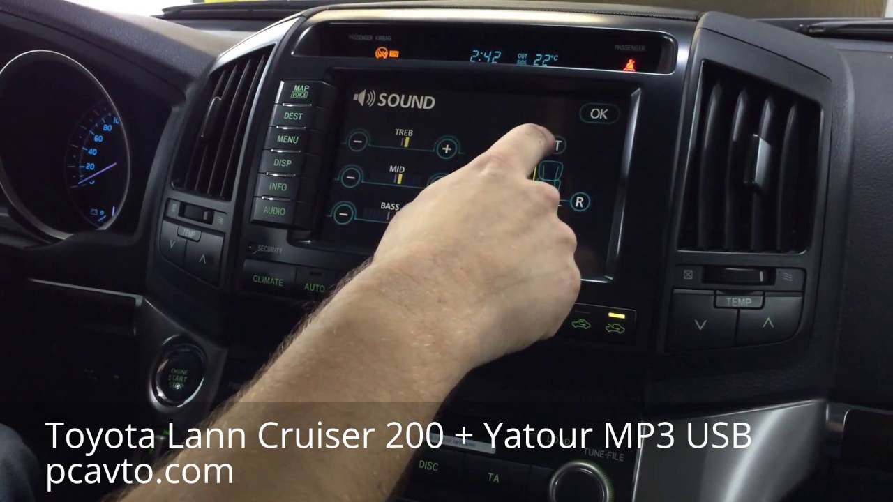 Штатная магнитола S160 для Toyota Land Cruiser 200
