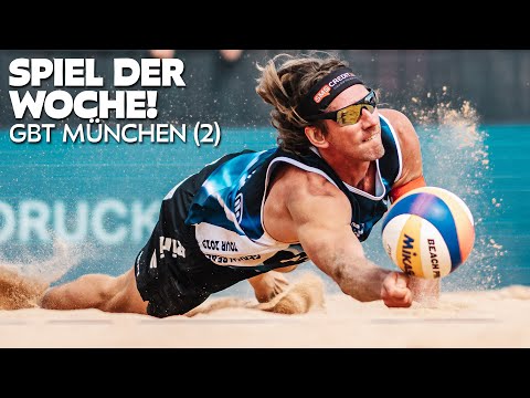 Samoilovs/Sowa vs Huster/Poniewaz | German Beach Tour München 23 - Halbfinale